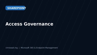 SharePoint Administration and Access Governance featured image