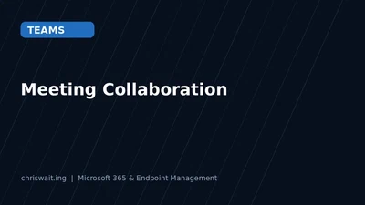 Teams Rooms and Meeting Collaboration Support featured image